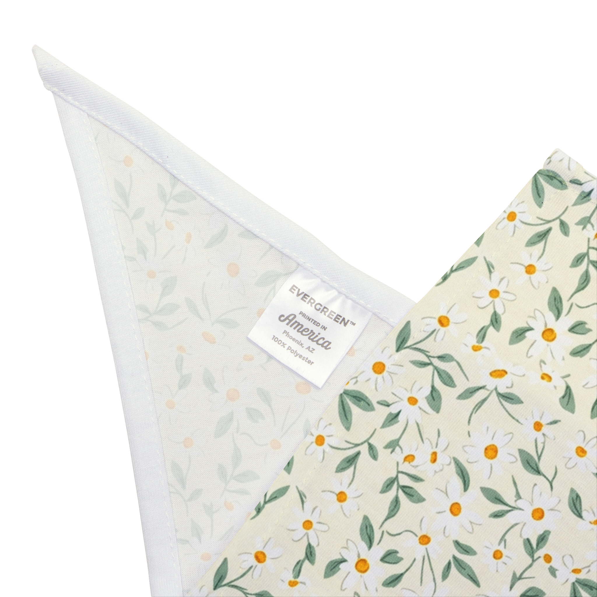 Tito Sage Gingham Dog Bandana - Image 3