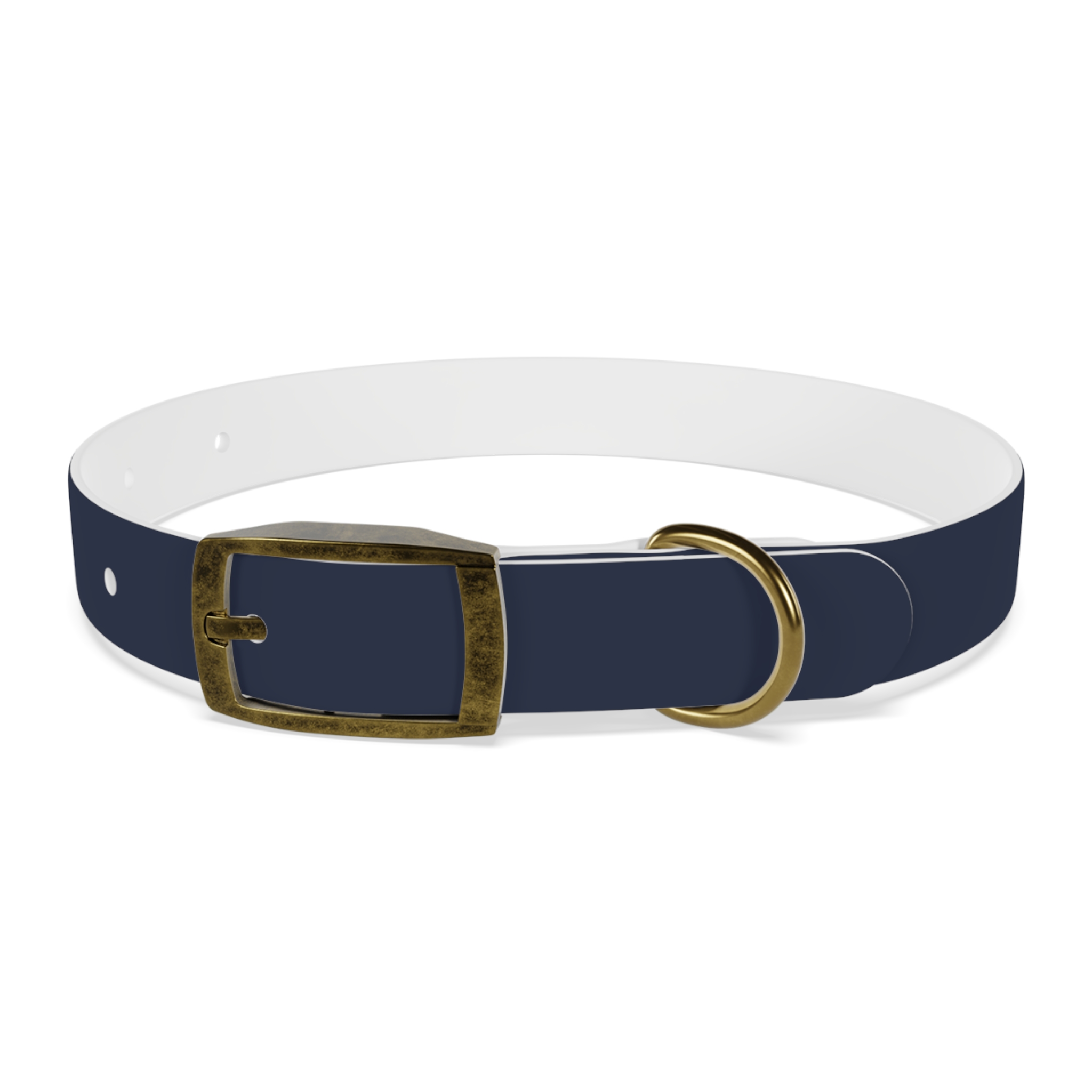 Tito Classic Personalized Name Collar — Navy - Image 10