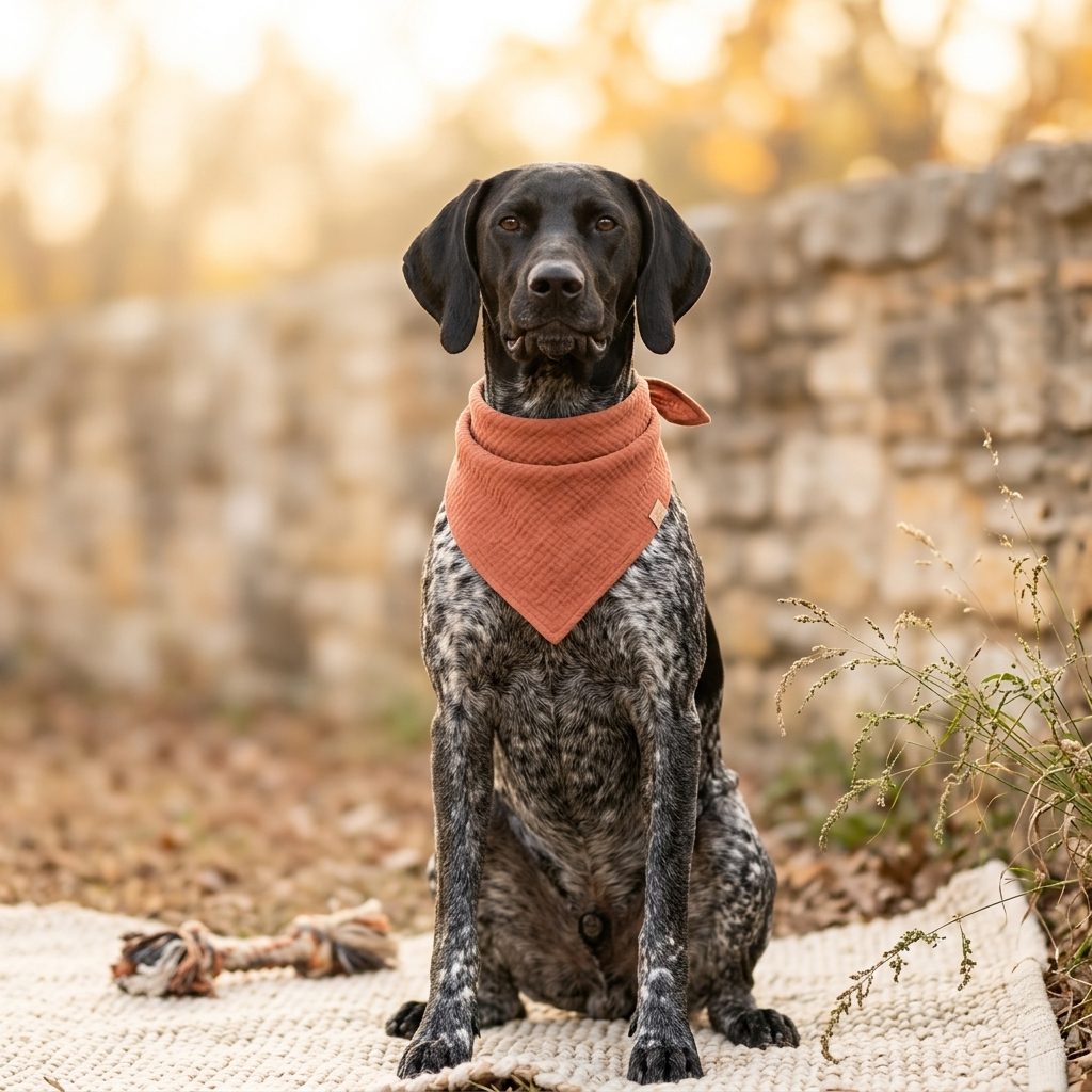 Tito Terracotta Tile Dog Bandana